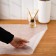 Anti -Spear -shaped rug "pebbles", 45 × 90 cm, the color is transparent