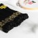 Muline threads, cotton, 8 ± 1 m, black color No. 7214