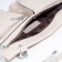 Bag Women's Cross-Bodi with a zipper, beige color