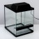 Terrarium with sliding doors 30 l, black 30 x 30 x 35 cm