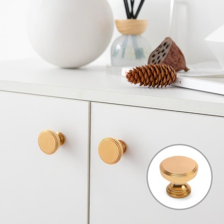 Cappio PK322, D = 30 mm, color gold, 8 pcs.