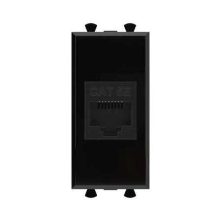 Computer socket DKC 4402661 Avanti Black Square
