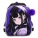 Frame backpack, 35x26x13, Seventeen, EVA girl, purple
