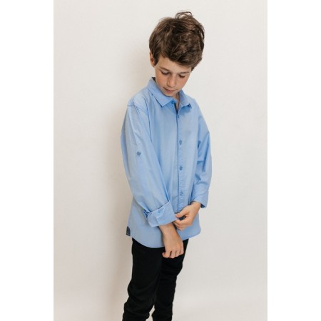 Surchachka upper for ISEE boys, height 122-128 cm, blue color-4