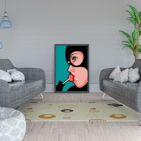 Картина по номерам «Девушка с чупа чупсом», 40 × 50 см, 8 цветов-2