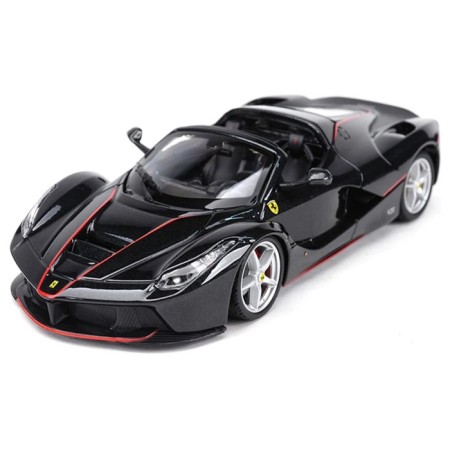 MASTO DIE-CAST Laferrari Aperta machine, with a screwdriver, 1:24, black color-1