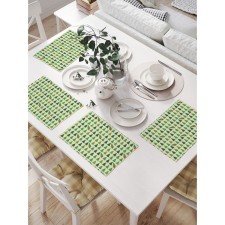 A set of napkins for setting the table 