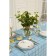 GENTEN GEMETRY 150*220 +/- 3cm, cell-blue, pl. 192 g/m2, hl with VGMO