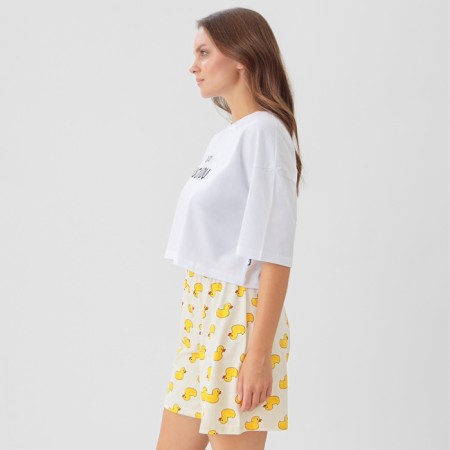Female pajamas (T-shirt and shorts) KAFTAN DUCK RR 48-50-2
