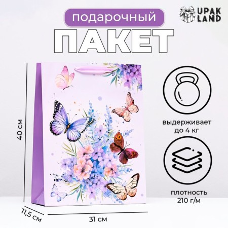 Laminated Pariating butterflies package, 31 x 40 x 11.5 cm