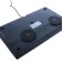 Induction tile KitFort KT-109, 2 burners, 1000/1000 W, black