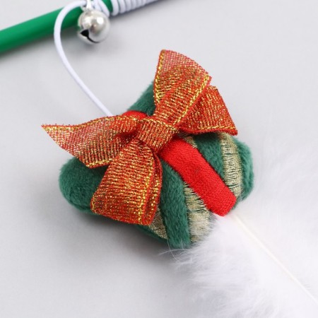 Domesting a pile for cats with a bell "Gift", 40 cm-2
