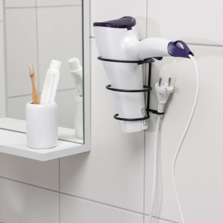 Holder for the flay of the share, 11 × 11 × 15 cm, with a holder for wire and fork, black color-1