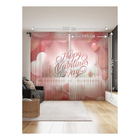 Photo "Feast of Hearts", size 145x265 cm, 2 pcs-1