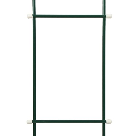 Shpalera, 140 × 23 × 1 cm, metal, green, "staircase", mix-2