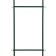 Shpalera, 140 × 23 × 1 cm, metal, green, "staircase", mix