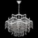 Chandelier Charlotte, 9x40W E14, white color