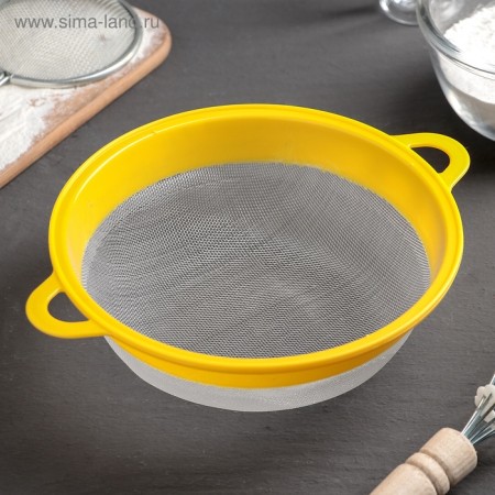 Plastic sieve, d = 18 cm, color mix-5