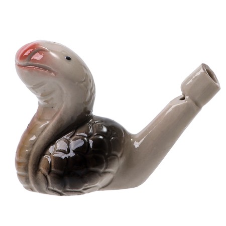 Ceramic whistle "Black Snake", 3.5 × 7.5 × 5.5 cm-3