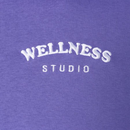 Women's costume (sweatshirt/pants), lilac color, size 46 (l)-3