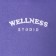 Women's costume (sweatshirt/pants), lilac color, size 46 (l)