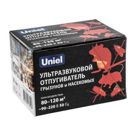 UDR-E14 White Ultrasonic replacement of insects and rodents. 220v. Area up to 120m2.-5