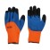 School gloves, nylon, with latex impregnation, color mix, Greengo