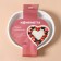 Baking uniform Konfinetta "Heart", silicone, 25 × 23 × 3.5 cm (internal dimensions 23 × 21 × 3.5 cm), white color