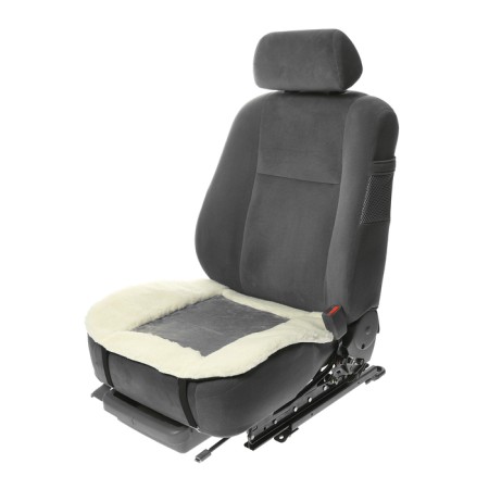 Nabbage on the seat Matech Alaska Line, fur, 48 x 52 cm, white, gray-6