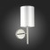 Wall lamp EVOLUCE. Sle107301-01. Noia. 1x40 W, E14, 20x34 cm, Nickel color