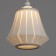 Lamp Bayerlux "Desser" E27 15W white 29x29x25-125 cm