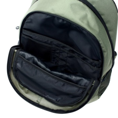 Youth backpack, 46 x 33 x 16 cm, ergonomic back, embroidery, stavia, khaki, light gray-8