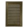 Ventilation grate Zein Lux RM2030Z, 200 x 300 mm, with a grid, metal, gold