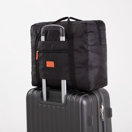 Road bag with lightning, black color-4