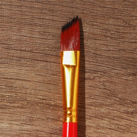 Drawing brush set 4 pcs. Synthetics are flat "David", No. 4,6,8,10-4
