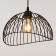 Lamp Bayerlux 2098/1bk E27 40W black 27x30x100 cm