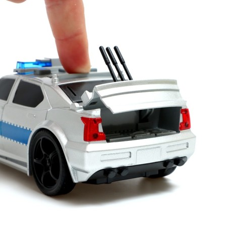 The inertial “Police” machine, 1:20, light and sound-3