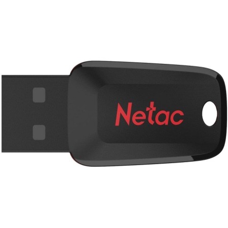 Flash disc Netac 64GB U197 NT03U197N-064G-20BK USB2.0 Black/Red