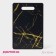 Board cutting shade "Obsidian and gold", rectangular, 30 × 20 cm, black color
