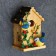 Garden figure "Birdland with a bird" 21x16x12cm