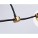 Suspended Ambrella Light, Modern, TR2555, 6HE27, Black color, bronze