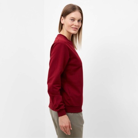 Female sweatshirt, burgundy color, size 52-2