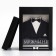 Gift folding box with 3D effect, packaging, “real man”, 18 x 14 x 23 cm
