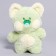 Soft toy "Super Cat", green color