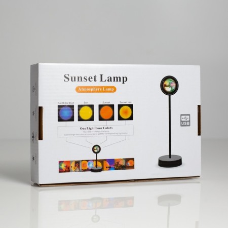 Light device "Sunset" on the leg, 5 cartridges, glow warm white, 5 V-11
