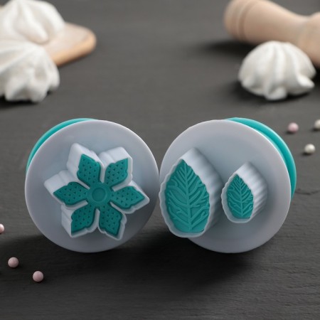 A set of pastry shops "Leaves", 2 pcs-1