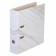 PAPKA-registrar A4 70mm HATBER "White Marble", matte lamination, sealed outwour