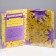 Folder with two A4 files "graduate" yellow and purple back