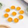 A set of tea candles of aromatic "citrus and grapefruit", 9 pieces