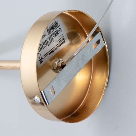 Bra "Jasil" LED 5W gold 19.5x12.5x43-130 cm-10